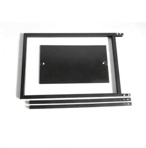 Outdoor Portable Metal H-Type <b>Frame</b> Double-Sided Modern Pavement/Sidewalk Sign Poster Stand 82x26x66cm Tension Fabric - Product Image 3