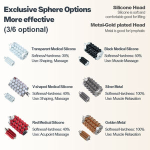 Máquina de <span class=keywords><strong>Terapia</strong></span> Endosférica con Rodillo de Bolas Internas para Masaje Corporal y Drenaje Linfático - Product Image 5
