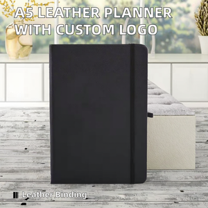 Chất lượng cao A5 bìa cứng Pu da văn phòng kinh doanh kế hoạch tùy chỉnh thăng hoa máy tính xách tay 80 Sheets trường Sổ địa chỉ - Product Image 2