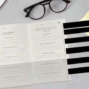 Cuaderno Personalizado con Tapa Dura de Tela, Agenda A5, Libro de Positividad, Impresión de Diario de Oración - Product Image 2