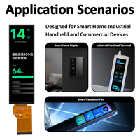 3,69 Zoll Industrieller Bar-Typ TFT LCD Touchscreen 172640 IPS Voller Betrachtungswinkel Multi-Schnittstellen LCM Displaymodul LED-Hintergrundbeleuchtung