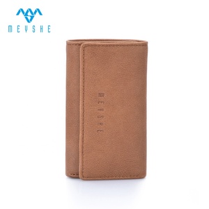 Funda de cuero genuino con estilo hecha a mano personalizada, suministro rápido de fábrica, billetera de llave de coche de moda de lujo para múltiples llaves - Product Image 3