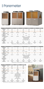Pompe à chaleur professionnelle haute température 100°C pour eau chaude, chauffage solaire/électrique, usage extérieur hôtelier, avec support français et Wi-Fi intelligent - Product Image 2