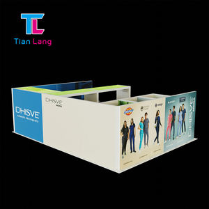 TianLang personnalisé réutilisable facile à installer stand de salon 10 'x 10' tissu Seg exposition Lightbox exposition boîte à lumière - Product Image 3