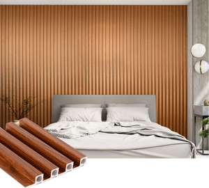 Panel de Revestimiento de Pared Acanalado de WPC Resistente a la Intemperie, Insonorizado, Impermeable, Ignífugo, con 5 Años de Garantía, Moderno, para Hospitales y Hoteles - Product Image 1