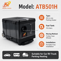 Calentador Diésel OkyRie Flagship Toolbox de 5KW con Tanque Integrado de 5L, Pantalla TFT Ultra HD, para Acampar Fuera de la Red, Autocaravanas y Casas Rodantes