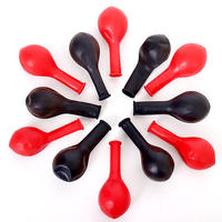 Ballons de couleur pure de 18 pouces Ballon coeur rouge Ballons en aluminium pour la décoration d'amour de mariage