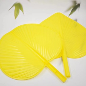 Nuevo ventilador de mano de plástico con manivela, de hoja de palma, ampliado y resistente a caídas, ventilador de refrigeración doméstico tradicional de estilo antiguo, para el verano. - Product Image 2