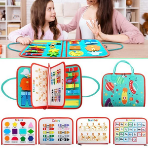 Feutre Non Toxique Éducation Précoce <span class=keywords><strong>Montessori</strong></span> Apprendre Jouet Planète Thème Activité Occupé Conseil Sac Sensoriel pour Enfant Préscolaire - Product Image 3