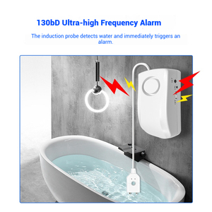 Alarme de niveau d'eau détecteur de fuite à décibel élevé alarme de débordement domestique rappel d'eau complet - Product Image 3