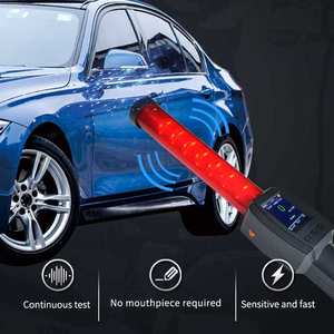 Alcoholímetro profesional probador de alcohol LCD pantalla digital portátil probador de alcohol en aliento - Product Image 2