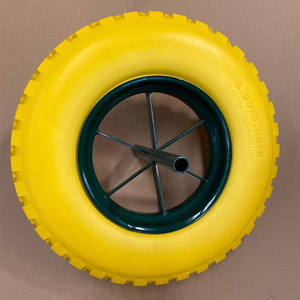 ล้อโฟมพียูลายดอกไม้หิน16นิ้วสำหรับรถเข็นล้อเดียวสภาพใหม่สำหรับร้านอาหารและโรงแรม - Product Image 1