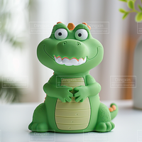 Figurine 3D personnalisée en PVC, boîte mystère, jouet, personnage de designer, figurine d'action animale, OEM, vente en gros, poupée d'art en vinyle de collection