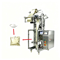 Poederverpakkingsmachine voor zeep, melk, specerijen, fruit, koffie; verticale vorm-vul-sealmachine met schroefvuller voor stickverpakkingen.