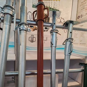 Rivage télescopique de poteau en métal certifié par EN1065 pour la forme concrète centrant la structure d'<span class=keywords><strong>échafaudage</strong></span> - Product Image 3