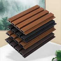 TianGe - Revêtement mural en chêne naturel de haute qualité, absorption acoustique, lambris composite bois-plastique, antistatique, pour usage domestique et commercial
