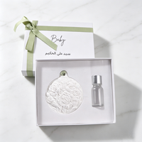 Offre Spéciale – Diffuseur d'Arômes Suspendu en Céramique Personnalisé, Décoration en Plâtre Parfumé aux Huiles Essentielles Florales