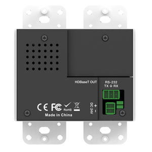 4K UHD 18gbps hdbaset <span class=keywords><strong>HDMI</strong></span>/VGA /RS232 tấm Tường Transmitter tối đa 100m hỗ trợ PoC - Product Image 4
