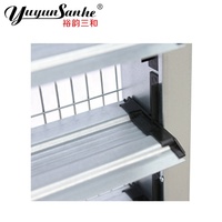 Nouvelles volets de ventilation électriques pour fenêtre, entrée d'air, moteur 24V DC, acier galvanisé, ouverture manuelle/automatique, pour poulailler 1