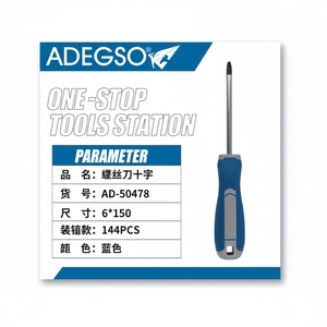 Commercio all'ingrosso 6 pollici Phillips croce cacciavite eco-friendly fai da te grado in acciaio maniglia OEM personalizzabile confezione 144 scatola per la riparazione - Product Image 1