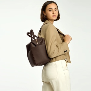 Borsa per Pannolini Grande in Pelle Vegana Impermeabile, <span class=keywords><strong>Zaino</strong></span> per Mamme con Cinghie per Passeggino, Bestseller - Product Image 5