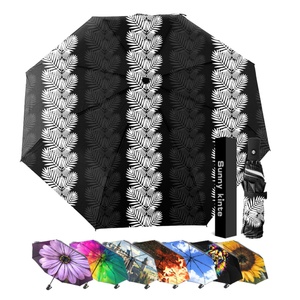 Promotional Large Hawaii Size 23 25 27 Inches Double <b>Canopy</b> Windproof Folding Umbrella for Two Adults - Product Image 5