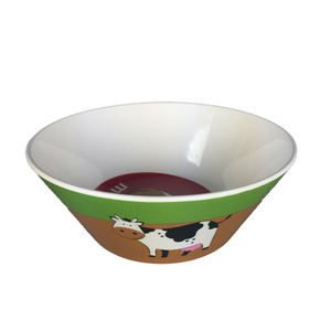 ชามทานอาหารเมลามีนลายการ์ตูนสำหรับเด็ก,ถ้วยและถ้วยถ้วยพิมพ์ลายลูกวัว - Product Image 4