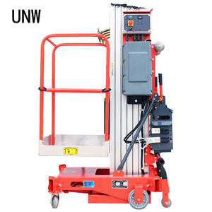 Plate-forme élévatrice pour personne seule 6m <span class=keywords><strong>Charge</strong></span> CA mobile Plate-forme élévatrice en aluminium haut de gamme à mât unique - Product Image 3