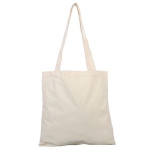Bolsa de Mano de Algodón Blanca Multiusos Reutilizable de Alta Calidad, Personalizada, al por Mayor, de Tamaño Pequeño, con Correa para el Hombro, para Compras - Product Image 1