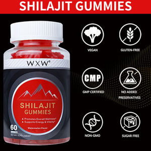 Gommes de Shilajit personnalisées OEM en fibre pure de l'Himalaya Gommes de Shilajit bio Supplément Bonbons - Product Image 5