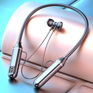 Écouteurs sans fil TWS à tour de cou avec Bluetooth, autonomie ultra-longue, prise en charge de la carte TF, réduction active du bruit, pour le <span class=keywords><strong>sport</strong></span> et la course à pied - Product Image 2