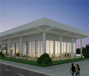 钢结构建筑 轻质坚固 快速运输 适合仓库使用 - Product Image 1