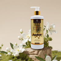 Gel Douche Exfoliant Corps Double Glutathion Anti-Taches Noires Éclaircissant à la Vitamine C Marque Blanche