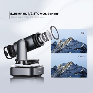 Phát sóng 12X Zoom quang 4k Camera hội nghị <span class=keywords><strong>PTZ</strong></span> và bộ điều khiển cần điều khiển 4D cho hội nghị nhà thờ phát trực tuyến PoE NDI - Product Image 5