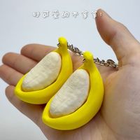 Mainan Pisang Simulasi 3D yang Dicetak, Dapat Ditekan dan Diklik untuk Mengurangi Stres