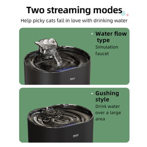 Distributore d'Acqua di Lusso <span class=keywords><strong>per</strong></span> Cani e <span class=keywords><strong>Gatti</strong></span> - Filtrazione a Ricircolo - Alimentatore Automatico Intelligente - Ricaricabile USB - Impermeabile IPX5 in PC - Product Image 5