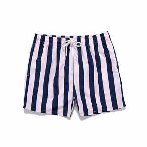 Pantalones Cortos <span class=keywords><strong>Bermuda</strong></span> Casuales <span class=keywords><strong>de</strong></span> Verano para Hombre, Cómodos, <span class=keywords><strong>de</strong></span> Secado Rápido, <span class=keywords><strong>con</strong></span> Estampado Playero, Nuevo Diseño a Rayas, Ajuste Holgado, Cierre <span class=keywords><strong>con</strong></span> Cordón en la Cintura - Product Image 1