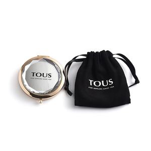 Fashion Style Hot Sale Promotional Gift Custom Logo Diamond Design Iron Metal <b>Mirror</b> - Product Image 1