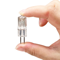 10 pièces G4 G9 lampe halogène DC12V AC220V Mini 20W 3000K blanc chaud ampoule halogène 360 éclairage pour la décoration de la maison