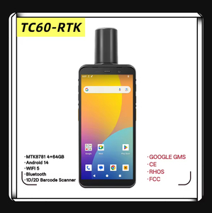 เครื่องอ่านข้อมูลเคลื่อนที่แบบพกพา (PDA) ระบบปฏิบัติการ Android ที่ทนทาน รองรับ RTK และ NFC สำหรับงานสำรวจแบบเรียลไทม์ งานเกษตรกรรม การจัดการที่ดิน และการทำแผนที่ - Product Image 1