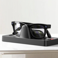 Station de charge pour lunettes Ray-Ban AR, modèle AL-R03, avec fonction d'indication, en matériau ABS, chargeur de deuxième génération