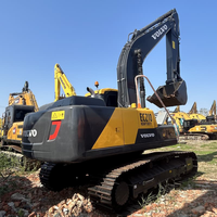 Excavatrice VOLVO EC210 d'occasion, 21 tonnes, matériel de construction d'occasion en provenance de Suède, outils et équipements de construction en vente