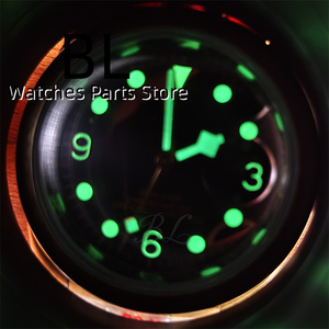 Montre BLIGER Personnalisable Vintage Bronze Diving Style NH35A Auto Mech Sapphire Crystal Snowflake Hand - Product Image 5