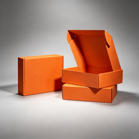 Boîte d'emballage légère et pliable en carton ondulé pour livraison e-commerce, personnalisable avec impression, pour petits articles