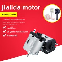 Moteur vibrant miniature à aimant permanent CC 131 6-36V pour maison intelligente, appareils électroménagers, masseurs, jouets et voitures électriques