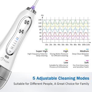 Irrigateur buccal Portable, jet dentaire, hydropropulseur pour nettoyage des dents, pompe à eau, nettoyage des dents - Product Image 3