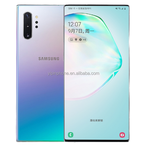 Toptan Galaxy Note10 için kilidi yüksek kalite 99% yeni orijinal ikinci el cep telefonları kullanılan 5G Android 128GB 256GB - Product Image 1