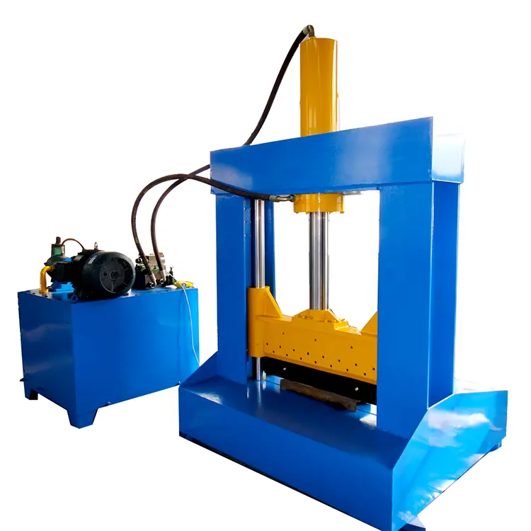 Single-cylinder hydraulic Plastic shear machine Used in industry Waste material cutting machine