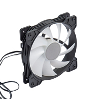 Ventilateur de boîtier PWM de 12 cm, roulement hydraulique, ventilateur de refroidissement ultra silencieux pour ordinateur de bureau