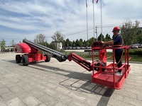 Plateforme de travail autopropulsée maniable de 300 kg à 450 kg, nacelle élévatrice ultra-longue à vendre